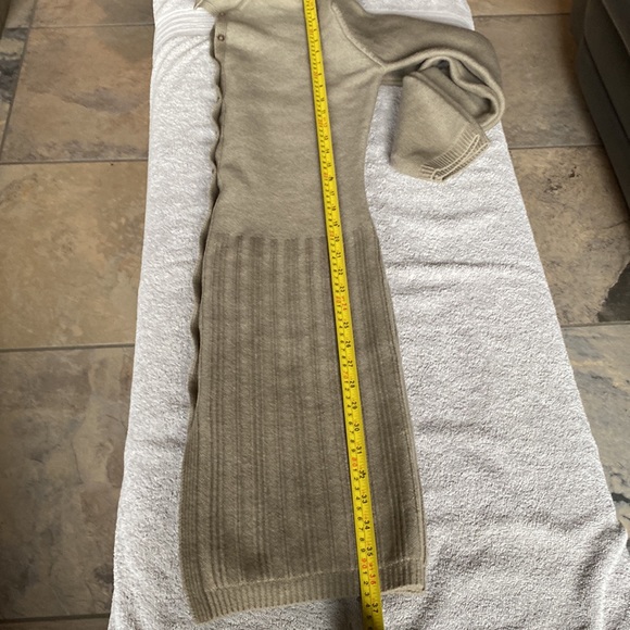 Vintage Merino Wool Cardigan DEKKER Long Size Small - Picture 7 of 10